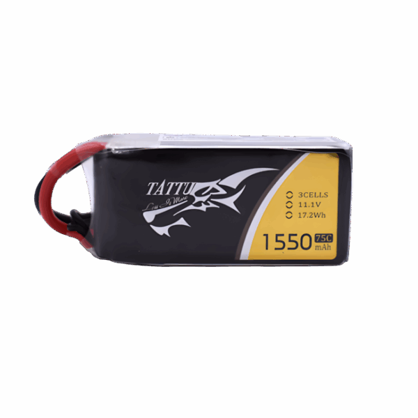 Аккумулятор Tattu 1550mAh 75C 3S 11.1V LiPo