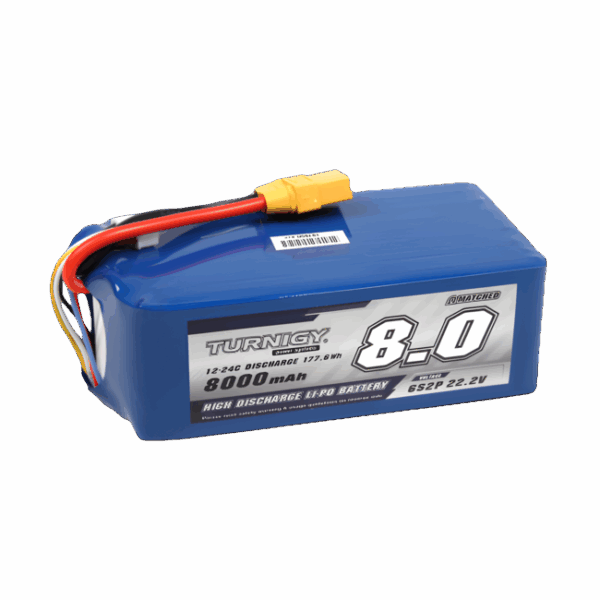 Аккумулятор Turnigy High Capacity 8000mAh 6S 12C LiPo